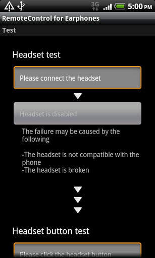 RemoteControl for Earphones screenshot 1