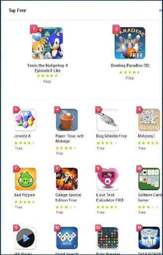 Samsung LG apps store screenshot 1