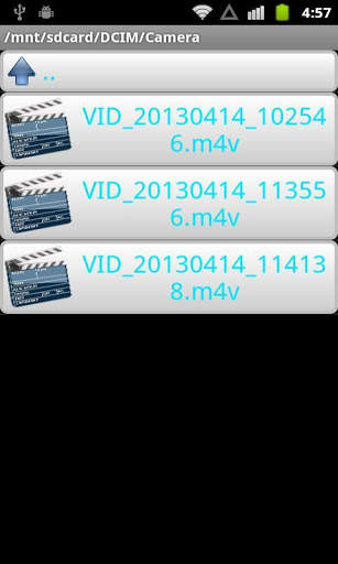 AVI MP4 3GP Video Player 2 تصوير الشاشة