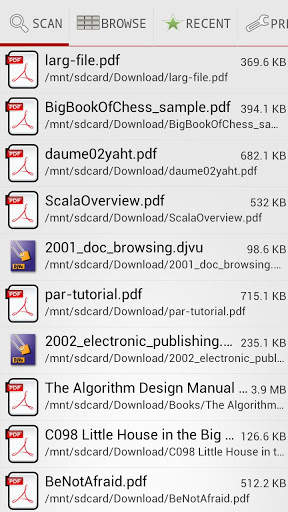First PDF Reader screenshot 1