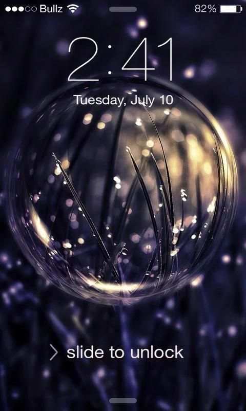 Firefly Lock Screen скриншот 2