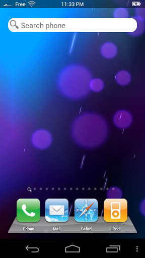 Fake iPhone Launcher Free screenshot 4