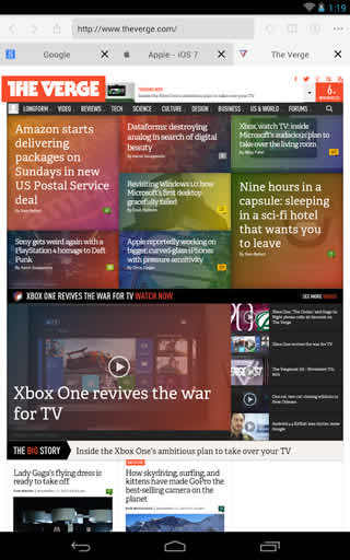 iOS 7 Browser screenshot 3