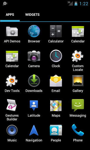 Android 4.1 Jellybean Launcher screenshot 2