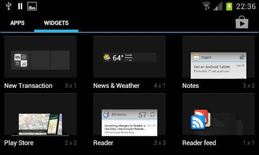 Android 4.1 Jellybean Launcher screenshot 3