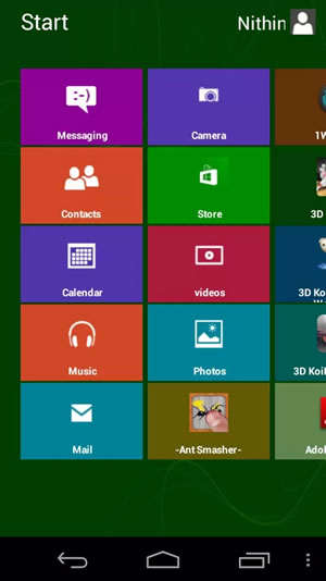 Fake Windows 8 Launcher screenshot 2