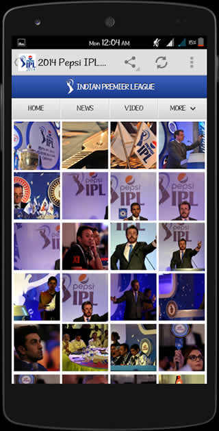 Cricket IPL 2014 screenshot 1