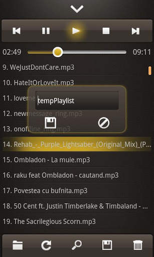 Music Player screenshot 2
