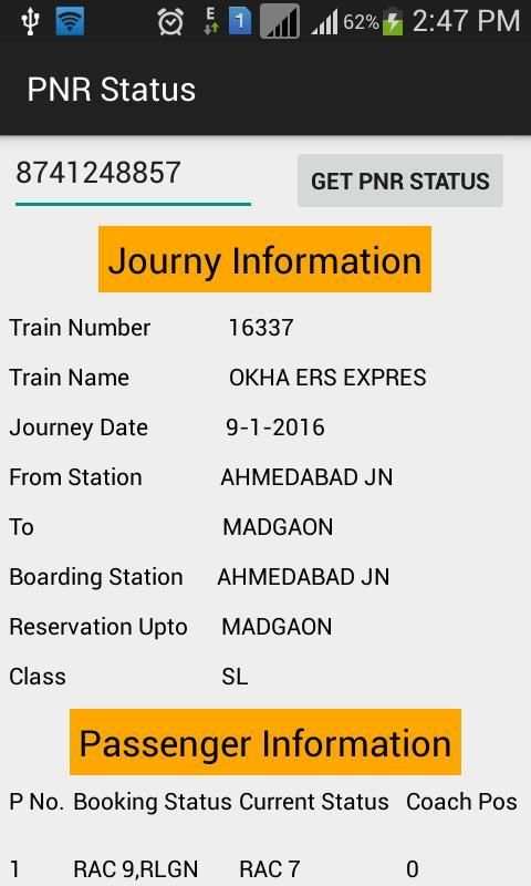 Indian Rail T&T screenshot 5