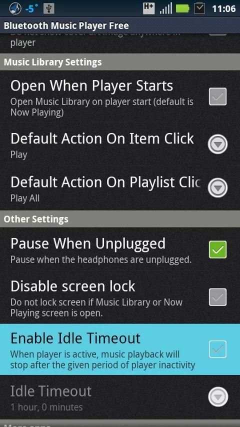 Bluetooth Music Player Free स्क्रीनशॉट 4