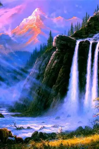 3D Waterfall Live Wallpaper APK Download 2023 - Free - 9Apps