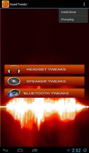 Sound Tweaks screenshot 1