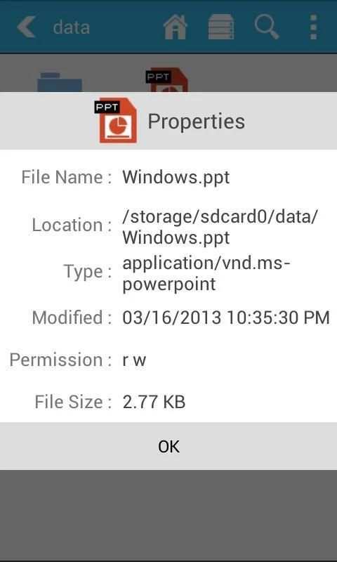 File Explorer स्क्रीनशॉट 2