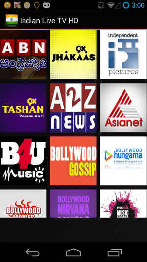 Indian Live TV HD screenshot 1