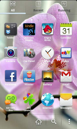 Galaxy S3 Theme GO Launcher NF screenshot 4