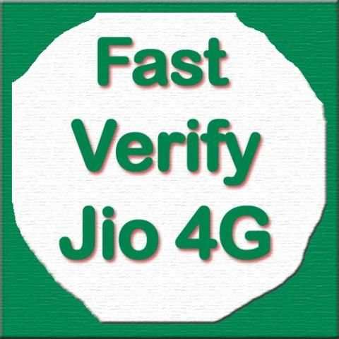 Fast Verify 4G Jio Sim स्क्रीनशॉट 1