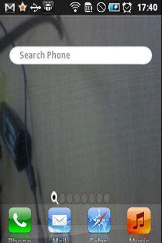 Transparent iPhone Launcher screenshot 1
