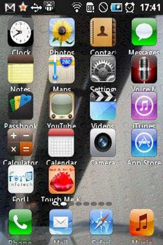 Transparent iPhone Launcher screenshot 2