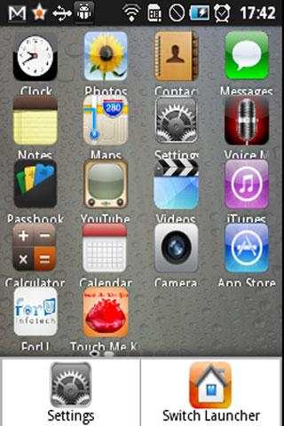 Transparent iPhone Launcher screenshot 4