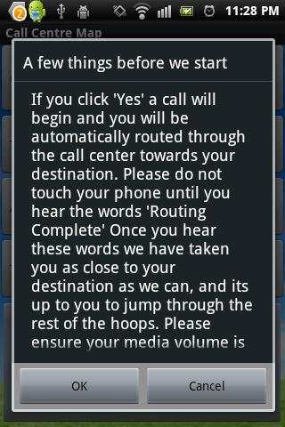 Call Centre Map screenshot 3
