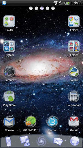 Galaxy GO Launcher Theme screenshot 1
