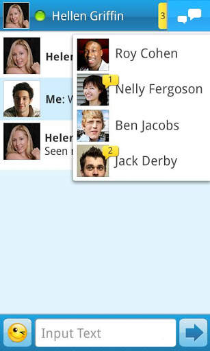 fTalk: Facebook chat on the go screenshot 4