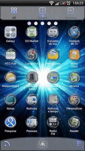 Galaxy GO Launcher Theme screenshot 3