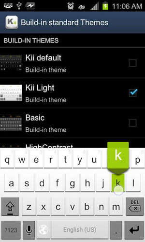 Kii Keyboard screenshot 2