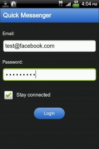 Quick Messenger for Facebook screenshot 3