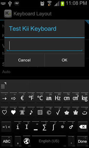 Kii Keyboard screenshot 4