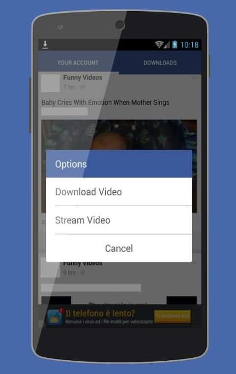 Save Facebook Videos screenshot 2