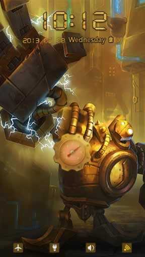 Lock Screen Iron Man screenshot 1