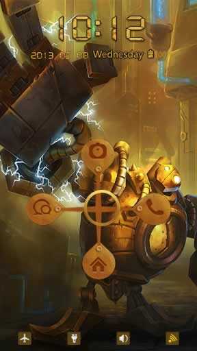 Lock Screen Iron Man screenshot 2