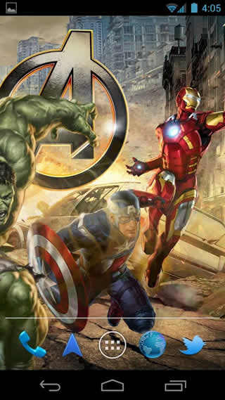 The Avengers Live Wallpaper screenshot 2