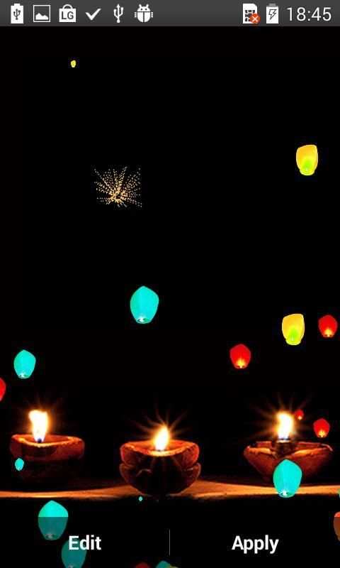Diwali Live Wallpaper screenshot 1