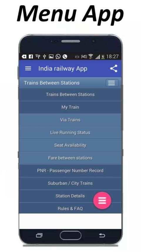 Indian railway enquiry app скриншот 2