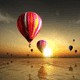 Setting Sun Livewallpaper أيقونة