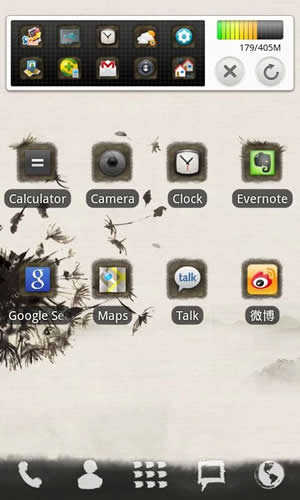 Ink Theme GO Launcher EX screenshot 2