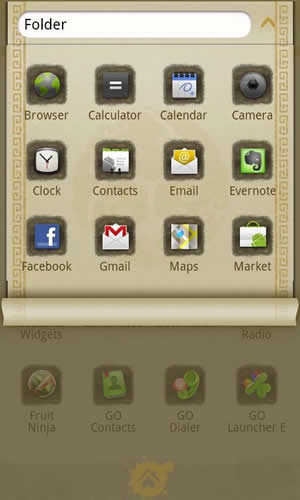 Ink Theme GO Launcher EX screenshot 4