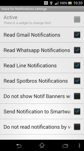 Voice for WhatsApp Line Gmail screenshot 2