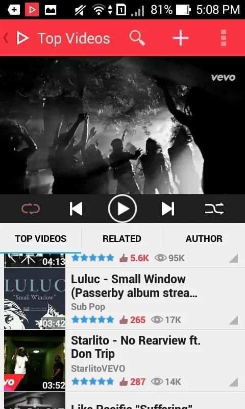 SongTube - Songs and Youtube screenshot 6