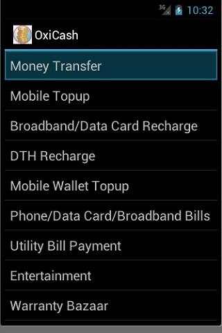 Money Transfer and Recharges screenshot 2