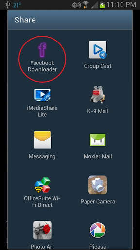 Facebook Downloader - Free screenshot 3