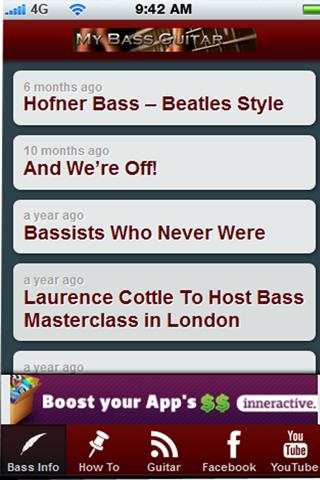 My Bass Guitar screenshot 2