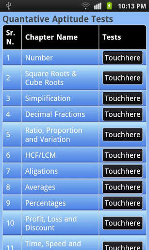 Aptitude And Reasoning Test-1 screenshot 1