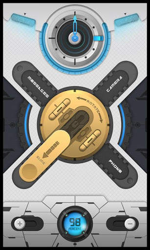 Rotate Gear GO Locker Theme screenshot 2