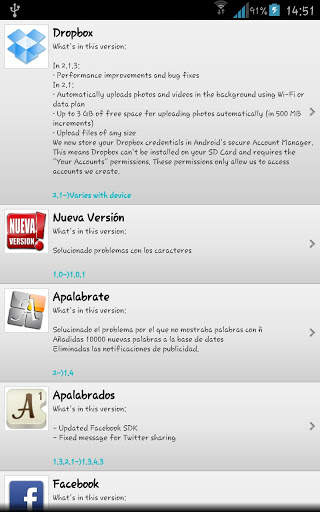 New Version. Update Apps screenshot 4