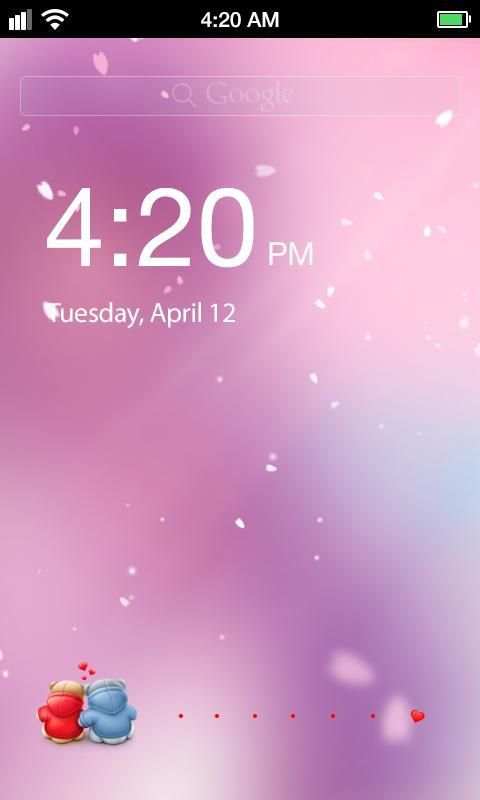 Sweet Lock Screen स्क्रीनशॉट 4