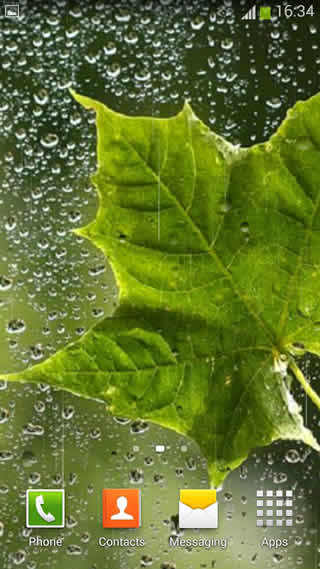 Rain On Glass Live Wallpaper screenshot 5