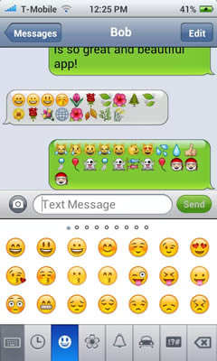iPhone Messages screenshot 3